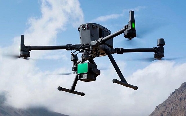 Levantamento topográfico com drone
